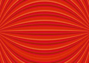 Abstract Art Patterns Stampe: Red and orange structure
