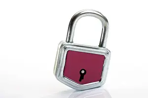 Red Padlock Stampe: Red padlock