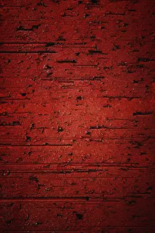 Cave Landscape Photography Stampe: Red pottery as a background