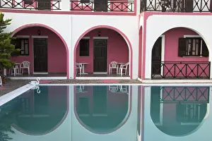 Cyclades Islands Nature Stampe: Reflections In A Pool