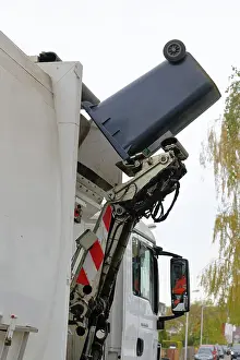 Waste Separation Stampe: Refuse lorry