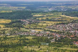 German Countryside Scene Stampe: RoBberg, view from the RoBberg tower