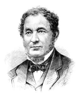 Historical Scientist Stampe: Robert Wilhelm Eberhard Bunsen