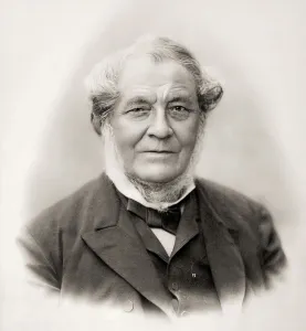 Scientist Portrait Stampe: Robert Wilhelm Eberhard Bunsen