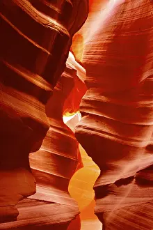 Red Rock Formations Arizona Stampe: Rock formations, interior view