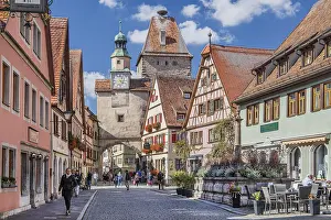 Franconia Tourism Stampe: Roderbogen and Markusturm