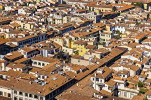 Historic Old Town Florence Stampe: Above the rooftops of Florence