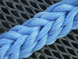 Empty Boat Harbour Stampe: Ropes