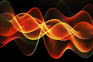 Stroboscopic Flash Stampe: Rotating thread illuminated with a stroboscopic flash