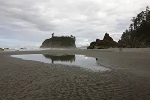 National Park Landscapes Stampe: Ruby Beach, Forks, Olympic Peninsula