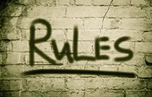 Educational System Stampe: Rules Concept