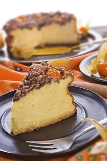 Country Style Dessert Stampe: Rustic cheesecake