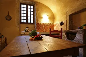 Fresh Vegetable Bowl Stampe: Rustic kitchen