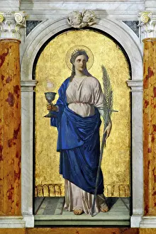 Saint Barbara Art Stampe: Saint Barbara