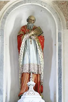 Deserted Altar Room Stampe: Saint Jerome