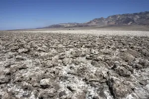 Nature Reserves USA Stampe: Salt structures on Devil's Golf Course