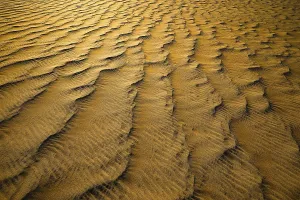 Rub Al Khali Sand Dune Stampe: Sand structure formed by the wind