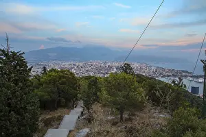 Southeast Europe Landscapes Stampe: Scenic view of Split from the Marjan viewpoint