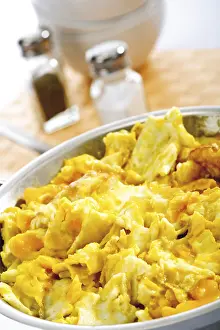 Breakfast Food Images Stampe: Scrambled eggs