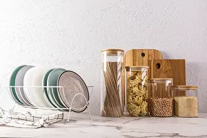 Immagini datate 28 maggio 2024: Eco friendly kitchenware print