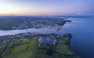 Stampe di Shaldon e fiume Teign, Devon, Inghilterra, Regno Unito Shaldon Stampe: Shaldon e fiume Teign, Devon.