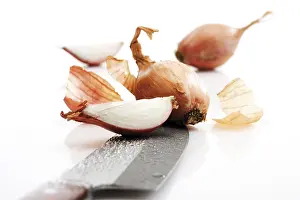 Balanced Diet Vegetables Stampe: Shallots (Allium ascalonium)