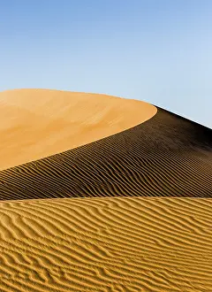 Empty Quarter UAE Stampe: Shapes, structures and patterns