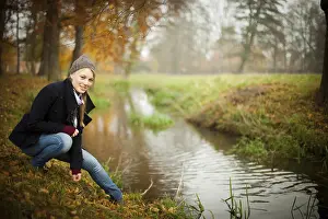 Single Person In Nature Stampe: Shooting