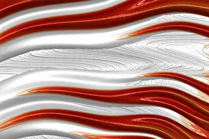 Computer Generated Image Stampe: Simple wavy background - computer-generated image