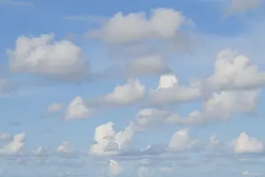 Cloudy Scandinavian Landscape Stampe: Sky with cloud, Denmark