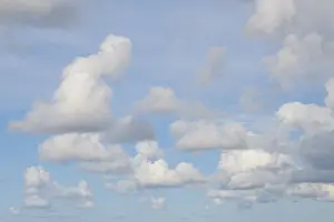 Empty European Landscapes Stampe: Sky with cloud, Denmark