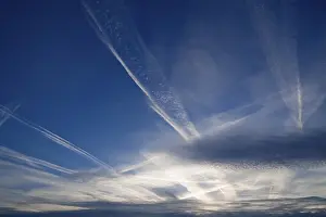 Cloud Formation Stampe: Small fluffy clouds, Cirrocumulus clouds