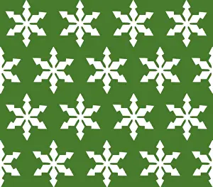Snowflake Background Stampe: Snowflakes, patterns, background
