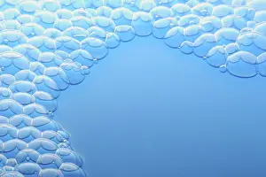 Stampa con cornice : Bolle di sapone.