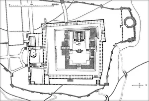Historic Temple Buildings Stampe: Solomon's Temple, Temple Mount