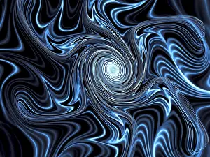 Abstract Computer Wallpaper Stampe: Spiral background - abstract computer-generated image