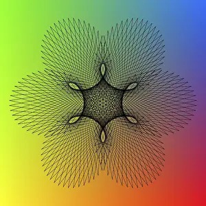 Decorative Illustration Stampe: Spirography