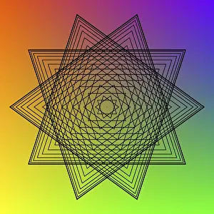 Decorative Illustration Stampe: Spirography