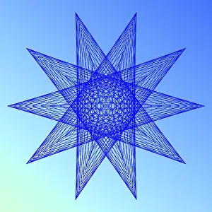 Geometric Ornamentation Stampe: Spirography