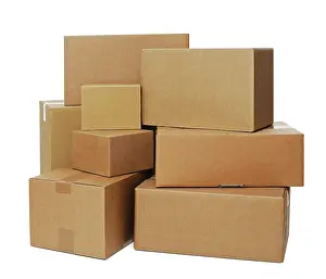Empty Cardboard Box Stampe: Stack of boxes