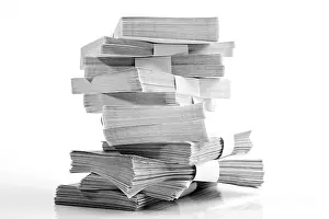 Indoor Studio Shots Stampe: Stack of envelopes