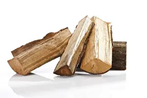Firewood Stack Stampe: Stack of firewood