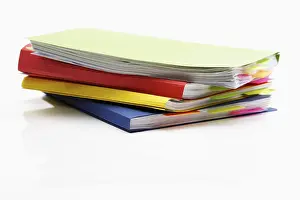 Colorful Office Supplies Stampe: Stack of flat files