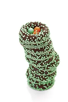 Easter Dessert Still Life Stampe: Stack of fondant nests