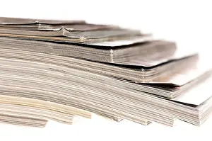 Poland Magazine Stack Stampe: Stack of magazines, poland