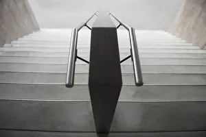 Entrance With No People Stampe: Staircase with Railing