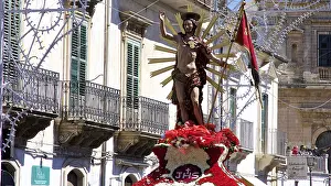 Christian Religious Figure Stampe: Statue of the Risen Christ, Cristo Risorto