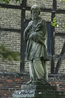 European Religious Art Stampe: The statue of St