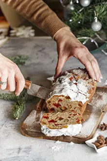 Advent Season Baking Stampe: Stollen is fruit bread of nuts