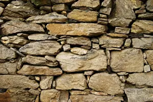 Stone Wall Background Stampe: Stone wall